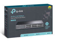 SWITCH HUB (สวิตซ์) TP-LINK 24 PORT (TL-SF1024DS) Rack13" - รับประกันตลอดการใช้งาน