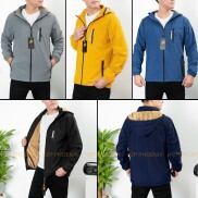 Men Women winter warm silver coated fleece lined windbreaker waterproof