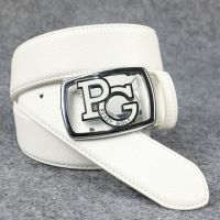 2801 Golf mens and womens leather PG fash ion s imple golf sports and le isure all-match belt belt