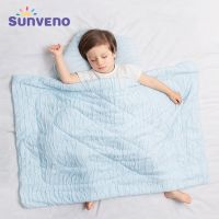 Sunveno ผ้าห่มเด็กทารกแรกเกิด Muslin ผ้านวมผ้าพาดบ่านุ่มพิเศษชุดเครื่องนอนสำหรับเครื่องนอนรถเข็นเด็กเล่น