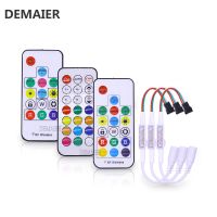 【☸2023 New☸】 uylexs Dc5-24v 3 Rf 14key 17key 21key Mini Kleine พิกเซล Led Streifen Licht Für Ws2811 Sk6812 Ws2812b Mit Fernbedienung Controller