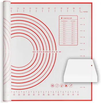 Non-Slip Silicone Pastry Mat Extra Large with Measurements for Silicone  Baking Mat, Counter Mat, Dough Rolling Mat, Oven Liner, Fondant/Pie Crust  Mat - China Silicone Pastry Mat and Silicone Pastry Sheet price