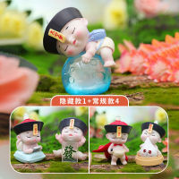 Same Style Ancient Style Small Frozen Lake Blind Box Fashion Play Figurine Garage Kits Student Office Desk Decoration Gift Wholesale