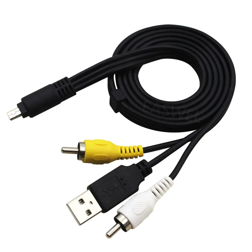 AV A/V Audio Video TV-Out Cable Cord Lead For Panasonic Lumix