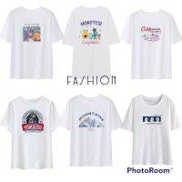 Fashion talent.shop เสื้ิอยืดคอนตอน100% 6600