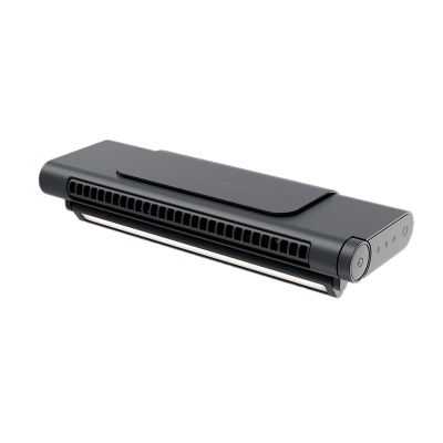 【YF】 USB Office Portable Leafless Charging Fan Computer Clip Screen (Black1 Set)
