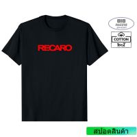 สตรีทแฟชั่น เสื้อยืด Racing Sport [BLACK] [COTTON 100%] [RECARO]คอกลม  CY4E