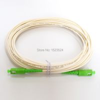 Simsake-Câble de raccordement pour fibre optique monomode blanc SC APC 3.0mm 10 m