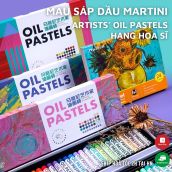 Màu sáp dầu Martini - Artists Oil Pastels - Màu hạng họa sĩ