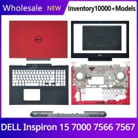 New Original For DELL Inspiron 15 7000 7566 7567 Laptop LCD back cover Front Bezel Hinges Palmrest Bottom Case A B C D Shell