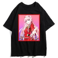 Zero 2จากใน Franxx Arigatou Tshirt ใหม่ Harajuku Streetwear ของขวัญ Unisex สำหรับ Mans เสื้อยืดแฟนผู้ชายเสื้อตลกแขนสั้น