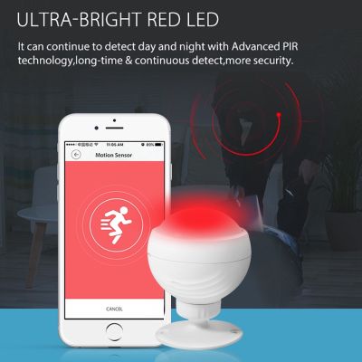 DreamH☛ Motion PIR Sensor Motion Detector WiFi Smart Motion Sensor Inligent Life Wireless APP Home Security System ❀