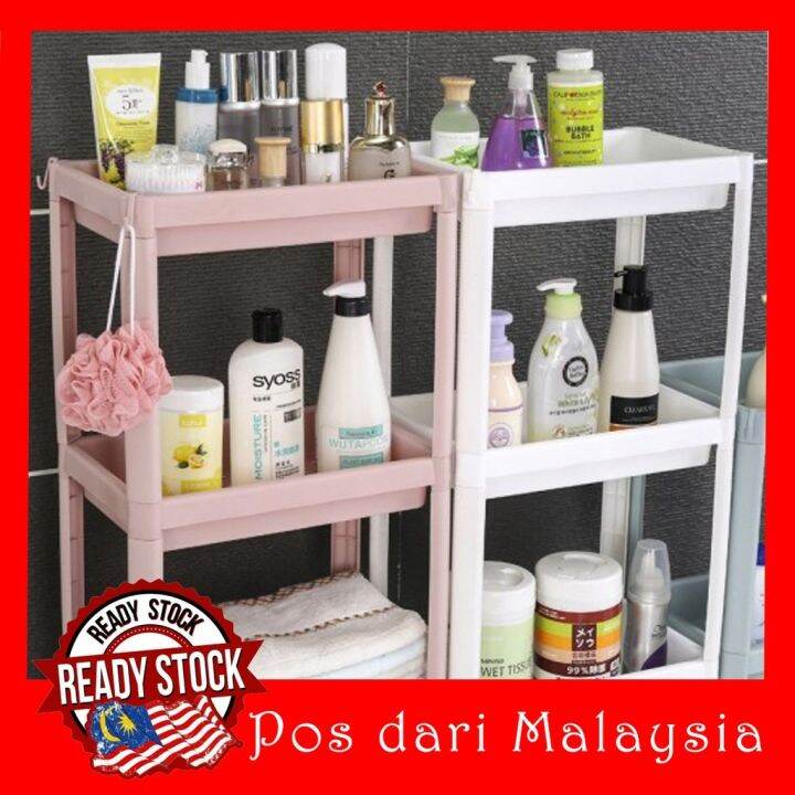 ⤿Have a pancake⤾ Rak Simpan Barang Dapur Multipurpose Tandas Bilik