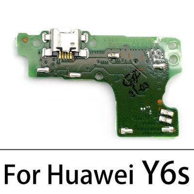 【❉HOT SALE❉】 anlei3 ปลั๊กพอร์ตเชื่อมต่อชาร์จไฟแบบ Usb สายเคเบิ้ลยืดหยุ่นสำหรับ Huawei Y5 Y6 Y7 Y9 Y6p ชั้นหนึ่ง Y6s Y7p Y7a Y9s Y8p
