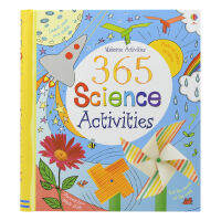 Usborne 365 science activities 365 small science experiment activity books childrens English books hands-on practice English original imported books