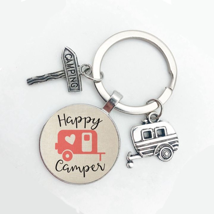 2021-new-camper-wagon-i-camping-keychain-trailer-road-sign-souvenir