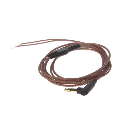 ：“{—— 3.5Mm OFC Core 3-Pole Jack Headphone Audio Cable DIY Earphone Maintenance Wire