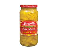 Mezzetta Hot Pepper Rings 454g เมซเซตต้าฮอตเปปเปอร์ริงส์ พริกหยวก หั่นดอง ในน้ำส้มสายชู เมซเซตต้า