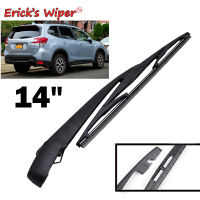 Wiper 14" Rear Wiper Blade &amp; Arm Set Kit For Subaru Forester SK MK5 2018 - 2023 Windshield Windscreen Tailgate Window