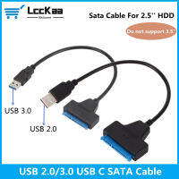 สาย Usb Sata Sata 3 To Usb 3.0 2.03.1อะแดปเตอร์สายเชื่อมต่อ Usb Sata อะแดปเตอร์เคเบิ้ลสนับสนุน2.5นิ้ว Ssd Hdd ฮาร์ดไดรฟ์