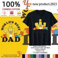 เสื้อยืด The Simpsons Worlds Best Dad Fathers Day Group V2