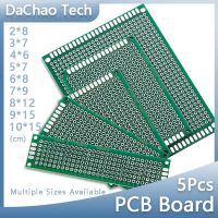 【YD】 5pcs/lot 2x8 3x7 4x6 5x7 7x9 Side Prototype PCB Printed Circuit Board Protoboard