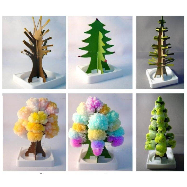 smilewil-ต้นคริสต์มาส-ต้นไม้วิทยาศาสตร์-ของเล่น-magic-growing-christmas-tree-ของขวัญคริสต์มาส