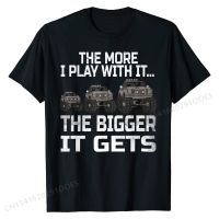 The More I Play With It...The Bigger It Gets Men Women Cool T-Shirt Fashion Men Top T-shirts Cotton Tees Normal