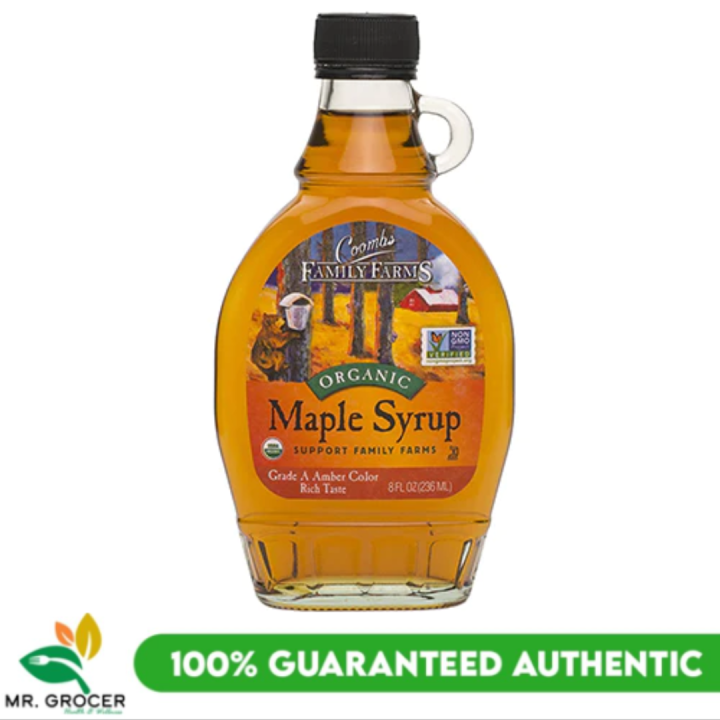 Coombs Organic Maple Syrup Grade A Dark Color Robust Taste 236mL Lazada PH