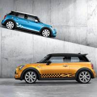 Car Drawing Waistline Sticker Car Body Racing Side Door Long Stripe Stickers For MINI Cooper F54 F55 F56 F57 F60 R55 R56 R60 R61