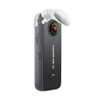 สำหรับ INSTA360หนึ่ง X2เลนส์กล้องถ่ายรูปฝาครอบป้องกันกระจกนิรภัยใสฟิล์มหน้าจอฝากระโปรงป้องกันการตกอุปกรณ์เสริมฝาครอบ