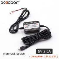 Xcgaoon อินพุตโมดูลตัวแปลง Dc 12V 24V Ouput 5V 2.5a กับ Mini Usb/ไมโคร Usb สายการป้องกันแรงดันต่ำ3.1เมตร