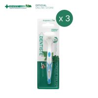 (แพ็ค 3) Dentiste Tongue Brush อุปกรณ์ทำความสะอาดลิ้น กำจัดแบคทีเรีย ลดกลิ่นปาก ลมหายใจหอมสดชื่น เดนทิสเต้