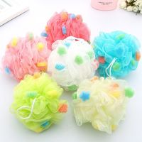 【cw】 Sponge Soft Scrubber Loofah Cleaning Sponges Multicolor Shower Washing Scrubs 30g