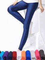 [COD] CUHAKCI Pant Leggings Hot Selling Color Fluorescent Elasticity Trousers