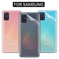 ฟิล์มหลัง เคฟล่าใส (Kevlar) For Samsung Galaxy A2Core A01Core A04s A13 A14 A23 A24 A33 A34 M23 M33 A03 A73 A53 A54 M01core ฟิล์มหลังใส คาร์บอนไฟเบอร์ Corbon Fiber