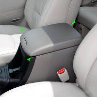 รถ PU หนัง W ฟองน้ำ Center Control Armrest Pad สติกเกอร์สำหรับ Toyota Prado 2002 2003 2004 2005 2006 2007