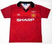 MAN UTD HOME FINAL FA CUP 1996 RETRO FOOTBALL SHIRT SOCCER JERSEY