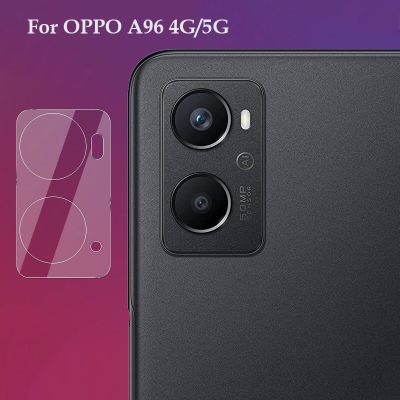 สำหรับ A96 Oppo 5G อุปกรณ์ป้องกันเลนส์9H 4G ตัวปกป้องกล้องถ่ายรูป Oppo สำหรับเลนส์กระจกฟิล์มกันรอยเทมเปอร์หลัง A96เลนส์แก้ว
