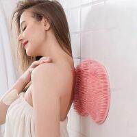 ☄✎ Reusable Shower Back Scraper Cleaning Brush Shower Feet Cleaner Wash Mat Multifunction Sucker Wall Mat Rub Foot Arms Body Bath