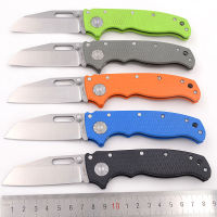 JUFULE New Ad20.5 Shark G10 Handle Steel Bearing Mark AUS10A Folding Tactical Camping Hunt Kitchen Pocket EDC Tool Utility