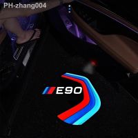 ✧❉☌ Car Accessories Led Car Door Light Logo Laser Lamp Welcome Light Ghost Accessories for E90 3-series 325i XDrive 335i