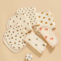 ❦ Cotton Burp Cloths Milk Spit Up Rag Newborn Face Towel Ultra-Absorbent Burping Cloth Baby Boys Girls Washcloths Diapers