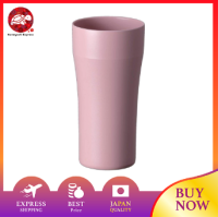 Kyocera Tumbler,420มล.,เซรามิก,สูญญากาศฉนวน,เครื่องล้างจานปลอดภัย,ไม่มีการควบแน่นในกาแฟ,เบียร์,หรือ Shochu,สีชมพู