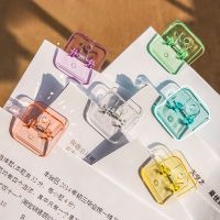 【jw】∋  Multifunctional Transparent Paper Clip File Holder Binder Stationery Ticket Folders Organizer