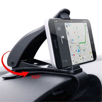 Car Phone Holder Universal Adjustable 360 Degree Navigation Dashboard In Car Mobile Support Clip Fold Holder Car Phone Kickstand Car Mounts