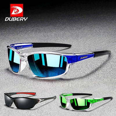 DUBERY Outdoor Sport Sunglasses Men Polarized UV400 Mirror Shades Sun Glasses for Men Male Fishing Driving Mens Sunglasses