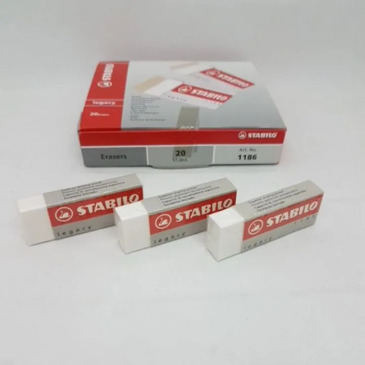 Gomma Per Cancellare STABILO Legacy 1186 - Bianca, Autopulente, Alta Qualità - Foto 11