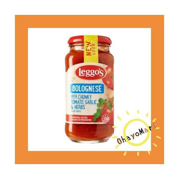 Leggos Bolognese Potato, Garlic and herbs/ Pasta sauce Bolognese 500gr Lazada Indonesia