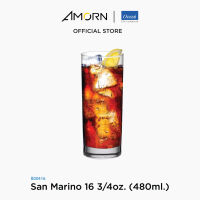 AMORN - (Ocean) B00416  San Marino - แก้วซานมาริโน แก้วดริ๊งเเวร์ ทัมเบอร์  แก้วโอเชี่ยนกลาส  16 oz. ( 480 ml.)